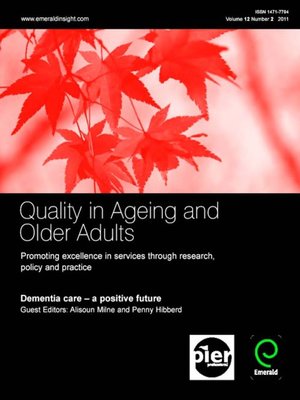 cover image of Quality in Ageing and Older Adults, Volume 12, Issue 2